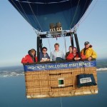 high road balloons cross channel flight